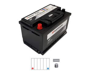 HANKOOK (SALE) MF56821 | DIN66R AUTOMOTIVE BATTERY