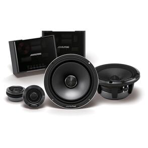 ALPINE (STATUS SERIES) 6.5" COMPONENT SPEAKER 100W RMS 2-WAY