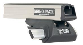 RHINO-RACK JA0716 Heavy Duty CXB Silver 2 Bar Roof Rack