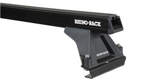 RHINO-RACK JA5456 Heavy Duty RLTF Black 2 Bar Roof Rack (Front/Mid)