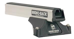 RHINO-RACK JA0986 Heavy Duty RLTP Silver 1 Bar Roof Rack