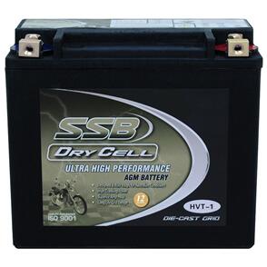 SSB MOTORCYCLE AND POWERSPORTS BATTERY AGM 12V 18AH 450CCA BY SSB ULTRA HIGH PERFORMANCE  DRY CELL