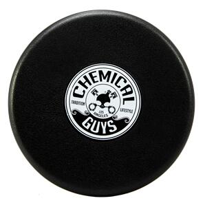 CHEMICAL GUYS BUCKET LID - BLACK WITH WHITE PRINTED LOGO