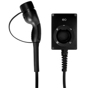 EO EO MINI 7KW EV CHARGER WITH TETHERED TYPE 2 CABLE