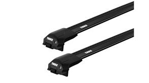 THULE FORD KUGA [ 2008-2013 ] RAISED RAILS - WINGBAR EDGE EVO ROOF RACK - BLACK
