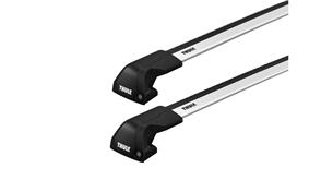 THULE SUBARU OUTBACK [ 2014-2020 | BS ] FLUSH RAILS - WINGBAR EDGE EVO ROOF RACK - SILVER