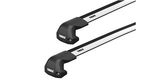 THULE KIA NIRO [ 2022 ONWARDS | SG2 ] FIXED POINT - WINGBAR EDGE EVO ROOF RACK - SILVER