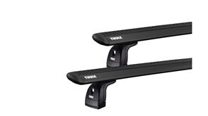 THULE FIAT DUCATO [ 2006 ONWARDS ] FIXED POINT - WINGBAR EVO ROOF RACK - BLACK