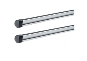 THULE MITSUBISHI L300 LOW ROOF [ 1983 ONWARDS ] GUTTER MOUNT - PRO BAR ROOF RACK - SILVER
