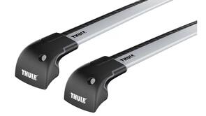 THULE NISSAN VANETTE HIGH ROOF [ 1982-1993 ] GUTTER MOUNT - SQUARE BAR ROOF RACK - BLACK