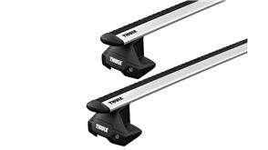 THULE LAND ROVER RANGE ROVER SPORT [ 2023 ONWARDS | L461 ] NORMAL ROOF - WINGBAR EVO ROOF RACK - SILVER