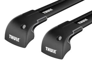 THULE FIAT PUNTO [ 1999-2002 ] FIXED POINT - WINGBAR EDGE ROOF RACK - BLACK