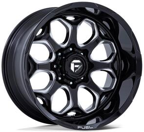 FUEL FC862 | SCEPTER GLOSS BLACK MILLED