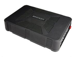 KICKER HS8 HIDEAWAY UNDERSEAT SUB + AMP & WIRING 150W RMS