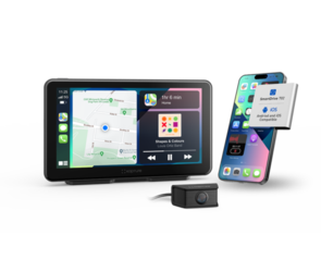KAPTURE KPT-W72 | 7” CARPLAY/ANDROID AUTO MONITOR WITH DUAL CHANNEL DASH CAMERA