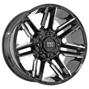 LIMITED D1216 BLACK MILLED SPOKES