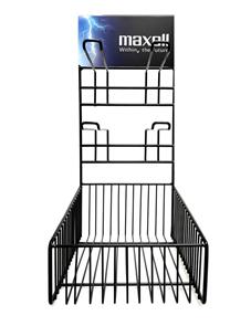 MAXELL BATTERY COUNTER STAND SMALL
