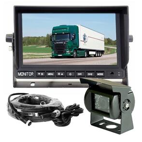 MONGOOSE 7" REAR VIEW SYSTEM -- 3 CAMERA INPUT
