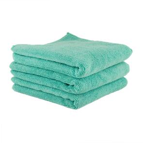 CHEMICAL GUYS TOWEL - MICROFIBER PROFESSIONAL - GREEN (3 PACK)