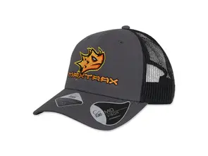 MAXTRAX SPIKE TRUCKER CAP GREY (COLOUR LOGO)