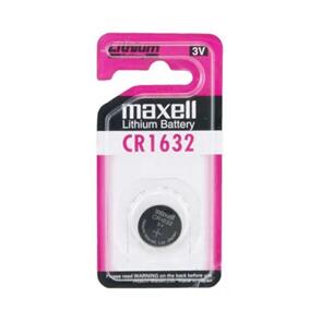 MAXELL LITHIUM BATTERY CR1632 3V COIN CELL 1 EACH