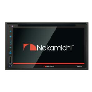 NAKAMICHI HEAD UNIT NA6605 DOUBLE DIN 6.8" RCVR WITH CARPLAY & ANDROID AUTO