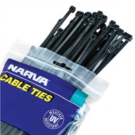 NARVA CABLE TIE STAINLESS STEEL 4.6X200MM (100 PACK)