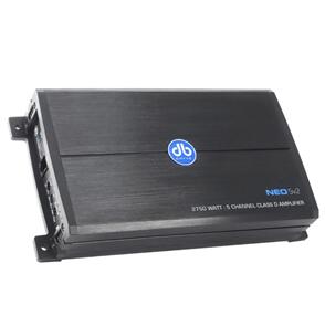 DB DRIVE AMP NEOV2 5CH - 125W RMS X 4 @ 4OHMS + 500W RMS @ 2 OHM ONLY SUB CHANNEL