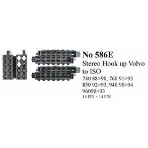 CONNECTS2 CAR STEREO HARNESS VOLVO 1984 - 1997 (6 SPEAKERS)