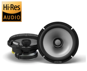 ALPINE R2-S65 6.5" COAXIAL SPEAKER R-SERIES 2-WAY 300W