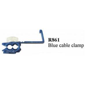 EDS S.L.CABLE CLAMP BLUE TERMINAL  (200PACK)