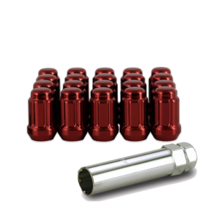 TORQ ELECTRIC RED | SPLINE WHEEL NUTS (20 PACK)