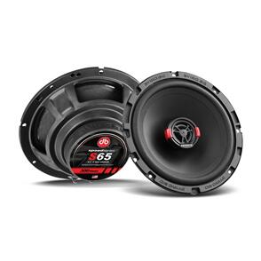 DB DRIVE 6.5" SPEAKERS 65W RMS (PAIR) SPEED SERIES COAXIAL