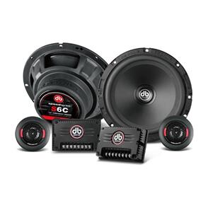 DB DRIVE 6.5" COMPONENT SPEAKERS 90W RMS (PAIR) SPEED SERIES