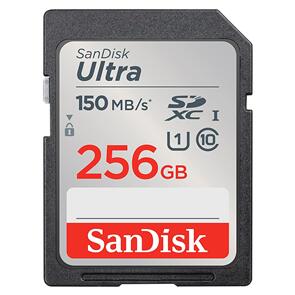 SANDISK ULTRA SDHC SD CARD 256GB UP TO 150MB/S CLASS 10