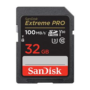 SANDISK EXTREME PRO SDHC 32GB UP TO R100MB/S W90MB/S SD CARD UHS-I V30