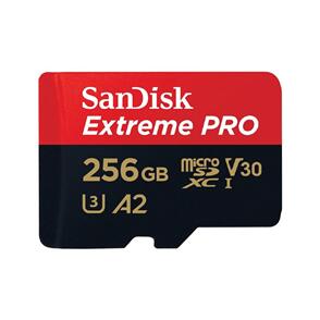 SANDISK EXTREME PRO MICRO SDHC 256GB UP TO 200MB/S CLASS 10 A2 V30