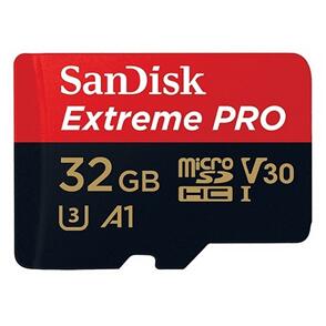 SANDISK EXTREME PRO MICRO SDHC 32GB UP TO 170MB/S CLASS 10 A1 V30
