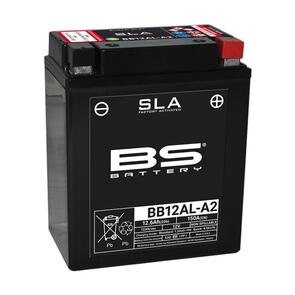 BS BATTERY BS SLA BATTERY BB12AL-A2 (FA) (YB12AL-A2) [WITH ACID] 5/CTN