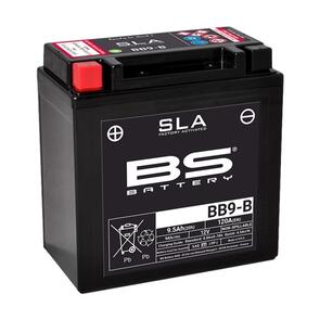 BS BATTERY BS SLA BATTERY BB9-B (FA) (YB9-B) [WITH ACID] 6/CTN