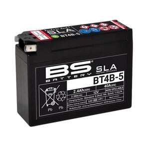 BS BATTERY BS SLA BATTERY BT4B-5 (FA) (YT4B-BS) TTR50E TTR110E [WITH ACID] 15/CTN