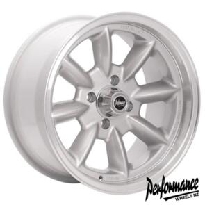 PERFORMANCE WHEELS SUPERLITES SILVER WITH A MACHINED LIP