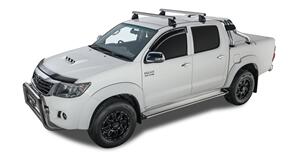 RHINO-RACK JA8385 Heavy Duty 2500 Silver 2 Bar Roof Rack