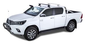 RHINO-RACK JA7989 Vortex 2500 Black 1 Bar Roof Rack (Front)