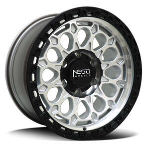 NEGU N06 | NEGU-6 SILVER MACHINED BLACK LIP