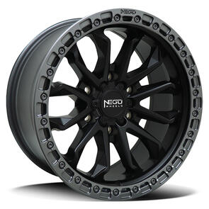 NEGU N09 | NEGU-9 SATIN BLACK GUNMETAL LIP