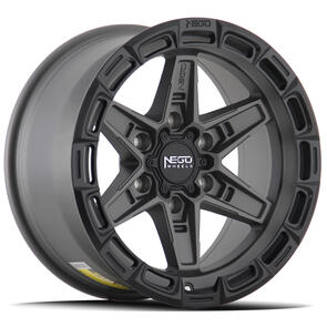 NEGU N11 | NEGU-11 MATTE GUNMETAL BLACK LIP