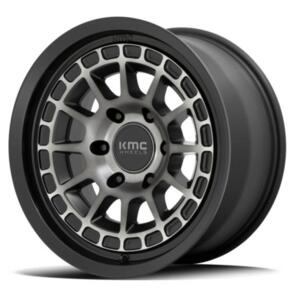 KMC KM719 | CANYON SATIN BLACK GREY TINT