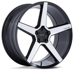 NICHE NC283 | MODENA GLOSS BLACK MACHINED FACE