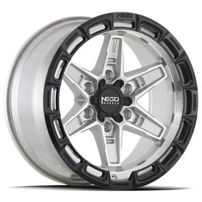 NEGU N11 | NEGU-11 SILVER MACHINED BLACK LIP